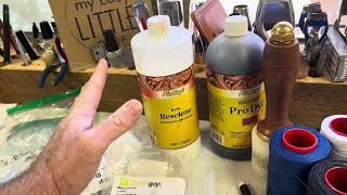 The Supplies You Need For Leather Work ​⁠ Leatherwork Supplies Best Supplies [upl. by Nimzzaj]