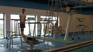 Springboard Diving Techniques  The 5 Step Approach Demonstration [upl. by Wilscam]