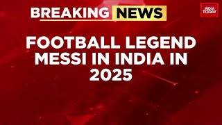 Argentina Football Team Featuring Messi to Play in Kerala Next Year  India Today [upl. by Leslee]