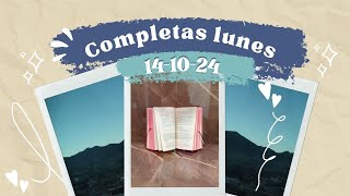 COMPLETAS DE HOY LUNES 14 DE OCTUBRE 2024 [upl. by Ehctav]