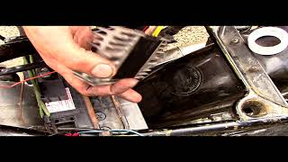 HD How to replace a Bmw r100 r80  7 voltage regular and diode board [upl. by Weinreb]