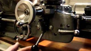 Atlas lathe Xfeed lever [upl. by Sholem]