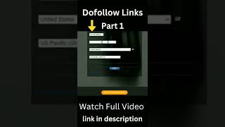 Dofollow backlinks Part 1  High DA Backlinks 2023 shorts dofollowbacklinks seosmartkey [upl. by Harte]