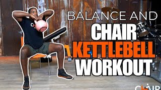 STOP Wasting Time at the Gym and GET STRONG with CHAIR Kettlebell [upl. by Nickolai]