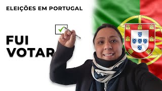 Eleições em Portugal  Fui Votar [upl. by Yelha141]