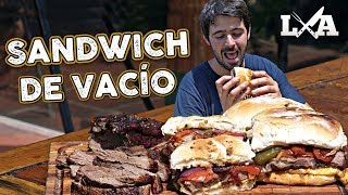 Sandwich de Vacio  Receta de Locos X el Asado [upl. by Moreno175]