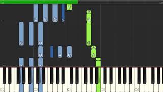 Rodgers amp Hammerstein  I Caint Say No  Easy Piano with Chords [upl. by Noived891]