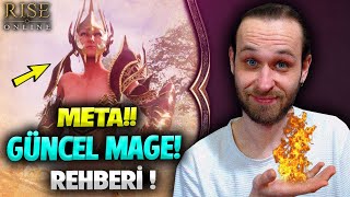 🧙 RİSE ONLİNE MAGE REHBERİ  GÜNCEL  Mage PK Rise Online Başlangıç [upl. by Lettig]