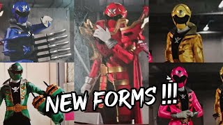 GOKAIGER NEW FORMS   Kaizoku Sentai Ten Gokaiger  Kaizoku Sentai Gokaiger [upl. by Ranita]