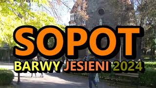 Sopot  2024 r w barwach jesieni [upl. by Pell]