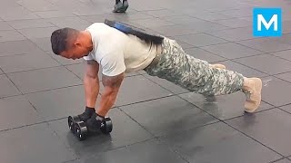 Super Soldier Extreme Army Workout  Diamond Ott  Muscle Madness [upl. by Cyrie481]