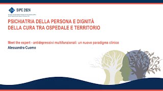 Psichiatria della persona e dignità della cura tra ospedale e territorio  Alessandro Cuomo [upl. by Clauddetta]