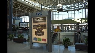 CVG Airport Terminal 3Main Terminal Tour [upl. by Ahsemad255]