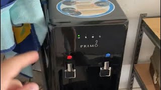 Primo Bottom Loading Water Dispenser SUPER EASY to use and Clean REVIEW and DEMO [upl. by Nerha36]