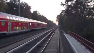 SBahn Berlin  Führerstandsmitfahrt S7 Ostbahnhof  Potsdam Hbf Br 481HD 1080p [upl. by Markland]