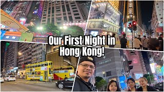 Manila to Hong Kong Arrival  Walking Tour of Causeway Bay  Times Square  Golden Bauhinia [upl. by Sane]