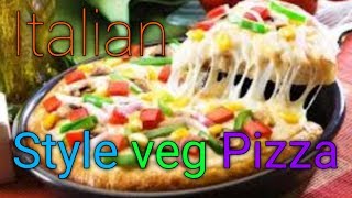 Italian Style Pizza at Home simple amp easy rang punjab de [upl. by Redna]