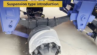 Types of Suspension for Semitrailers Mechanical and Air Suspension [upl. by Gaidano]