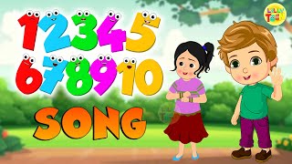 Counting 1 to 10  Number Songs  Nursery Rhymes and Kids Songs  lillytoon [upl. by Russom306]