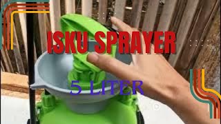 SPRAYER TANAMAN 5 LITER DARI ISKU [upl. by Rhianna]