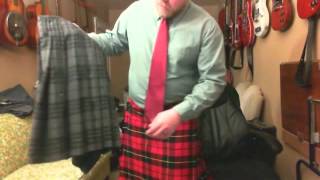 UT Kilt review tartan [upl. by Anitnamaid]