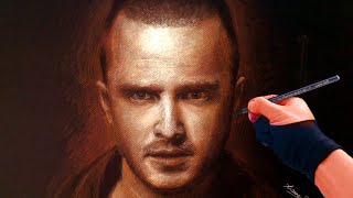 Drawing Jesse Pinkman Breaking Bad  FREE Art Tutorials link in desc [upl. by Eimarej62]