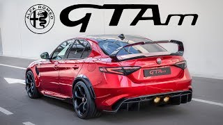 2021 Alfa Romeo Giulia GTA in Depth Look  Better than the Jaguar Project 8 [upl. by Nilhsa250]