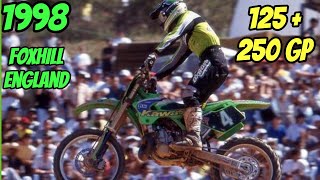 1998 MOTOCROSS 125 amp 250s FOXHILL MXGP [upl. by Tips609]