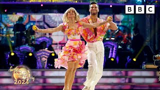 Sarah Hadland and Vito Coppola Samba to Do It Again by Rafaella Carra ✨ BBC Strictly 2024 [upl. by Maryl133]