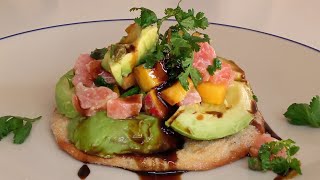 Tortas Inés Rosales🥰Tartar de Salmón con Nectarinas [upl. by Alicsirp]