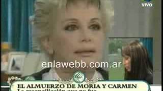 Moria y Carmen se pelean en lo de Mirtha [upl. by Ai]