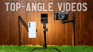 Best Overhead Camera Setup for Smartphone and DSLR Videos [upl. by Paula]