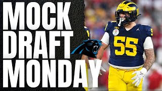 🏈 Mock Draft Monday 20 Panthers Add Future Stars amp Surprise Picks 🏈 [upl. by Anderer]