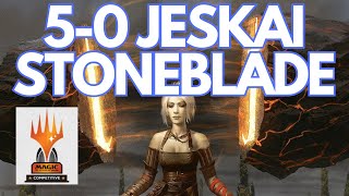 Jeskai Stoneblade Trophying in 2024 – MTG Legacy League [upl. by Gabriellia]