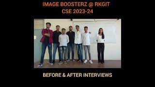 IMAGE BOOSTERZ JOB PREPRATION PROGRAM FOR RKGIT CSE BATCHES [upl. by Marinna473]