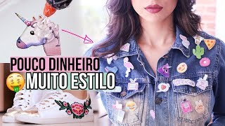 FAÇA ROUPAS LINDAS EM CASA  Pouco Dinheiro Muito Estilo 1 [upl. by Edasalof]