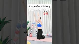 Super Fast thin belly 💪 2024 fitness weightlosstips exercise bellyfat [upl. by Iinden611]