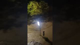 Floods  CairoMontenotte Liguria Italy  October 27 2024 [upl. by Alathia12]