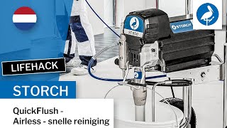 STORCH Lifehack QuickFlush Airless  snelle reiniging NL [upl. by Mattson]