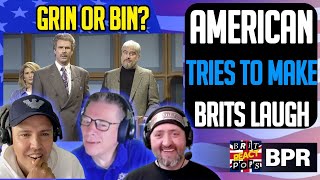 Celebrity Jeopardy  Will our American Guest Give us BRITS a grin Find out [upl. by Marty46]