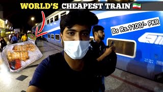 Cheapest train in Iran  Tehran to Mashhad train journey  Worlds best and cheapest train [upl. by Alrep]