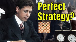 Capablanca Wins with Zero Tactics [upl. by Farly]