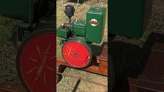 Running N model Ronaldson Tippett stationary engine [upl. by Anerrol473]