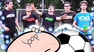 SLIP AND SLIDE FOOTBALL CHALLENGE MATES amp FAVIJ CALCIO SAPONATO [upl. by Haynes]