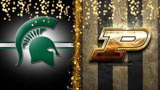 Purdue Boilermakers at Michigan State Spartans preview Friday night football November 22 2024 [upl. by Bunow744]