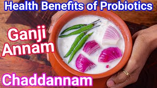 Fermented Curd Rice  Ganji Annam with Natural Probiotics for Gut Health  Healthy Chaddannam [upl. by Alusru236]