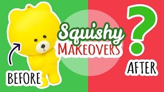 Squishy Makeover ChristmasWinter Edition [upl. by Mowbray]