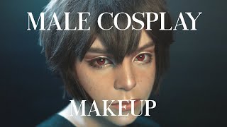 Male Cosplay Makeup tutorial [upl. by Lalise]