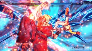 Terry Level 3 Super vs Ken Level 3 Super  Street Fighter 6 [upl. by Etnuahc]