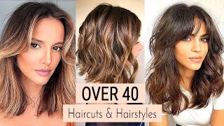 6 Haircuts and Hairstyles for Women Over 40 That Will Make You Look 10 Years Younger [upl. by Penney]